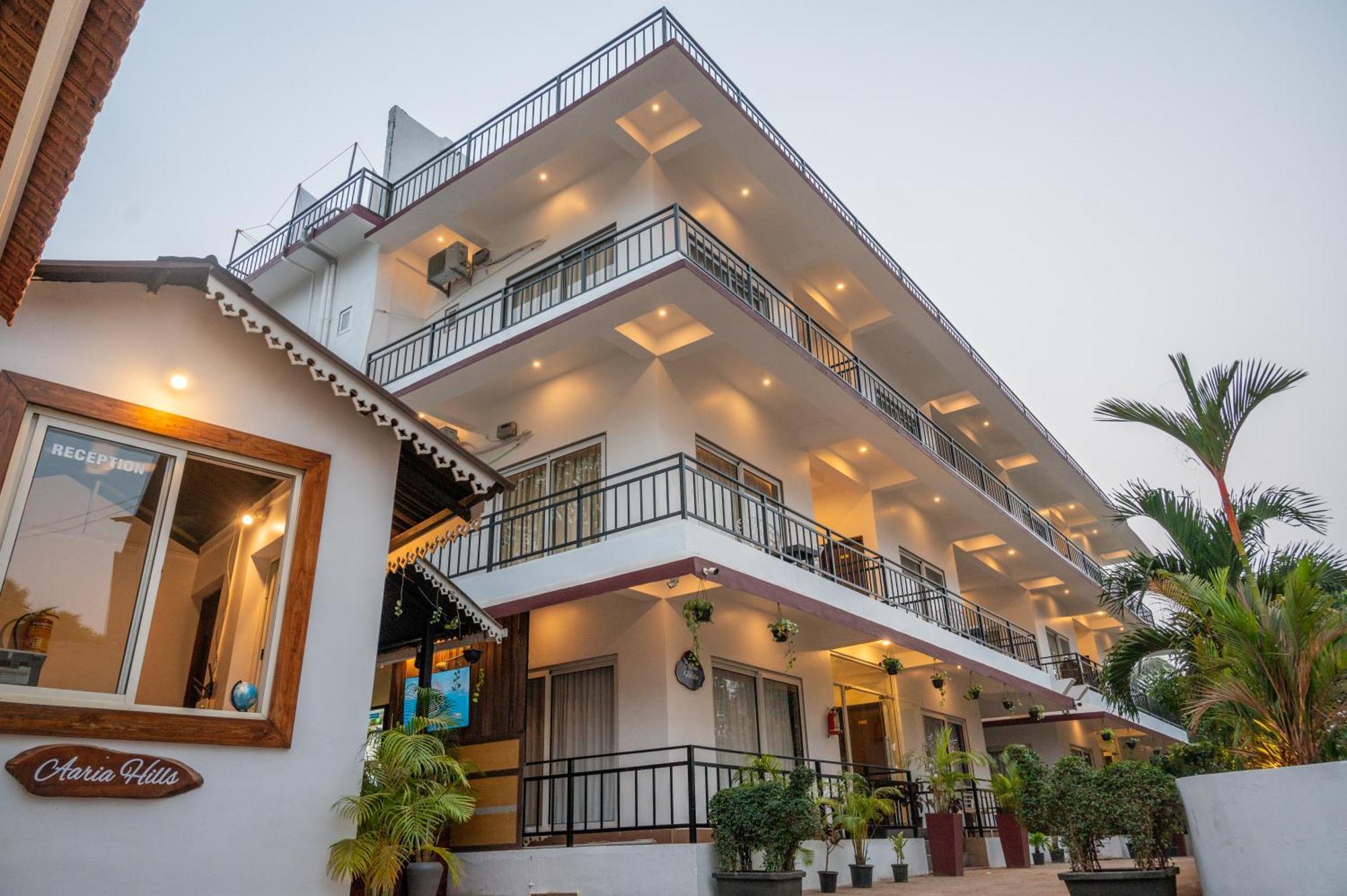 Aaria Hills Otel Arambol Dış mekan fotoğraf